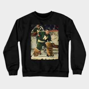 Gump Worsley - Minnesota North Stars, 1970 Crewneck Sweatshirt